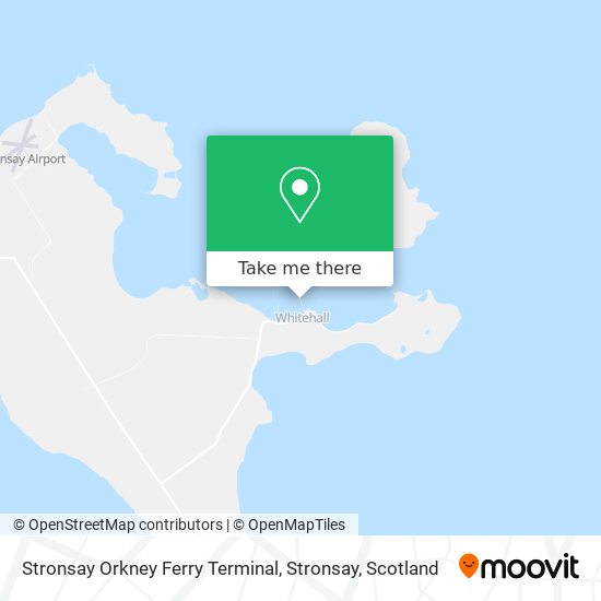Stronsay Orkney Ferry Terminal, Stronsay map