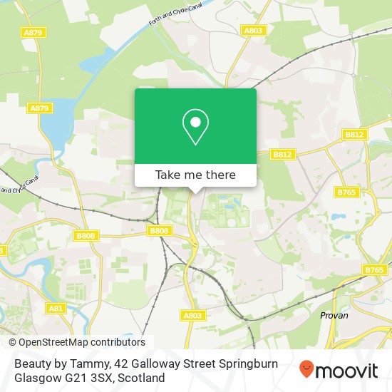 Beauty by Tammy, 42 Galloway Street Springburn Glasgow G21 3SX map