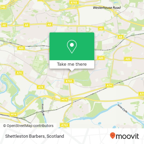 Shettleston Barbers, Comrie Street Shettleston Glasgow G32 9TU map