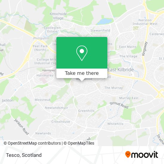 Tesco map