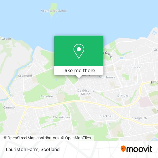 Lauriston Farm map