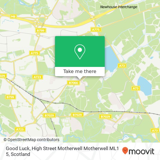 Good Luck, High Street Motherwell Motherwell ML1 5 map