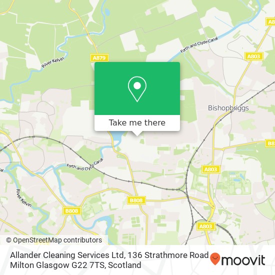 Allander Cleaning Services Ltd, 136 Strathmore Road Milton Glasgow G22 7TS map