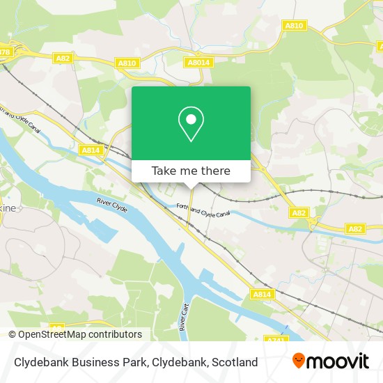 Clydebank Business Park, Clydebank map
