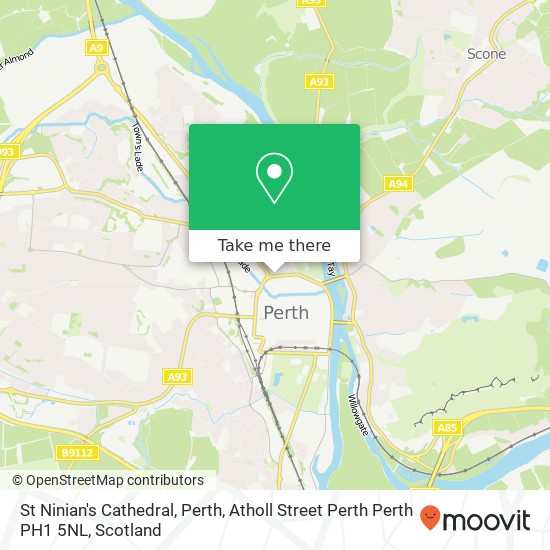 St Ninian's Cathedral, Perth, Atholl Street Perth Perth PH1 5NL map