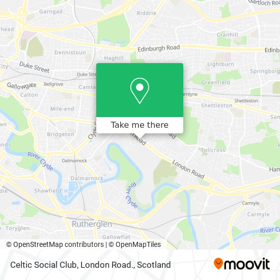 Celtic Social Club, London Road. map