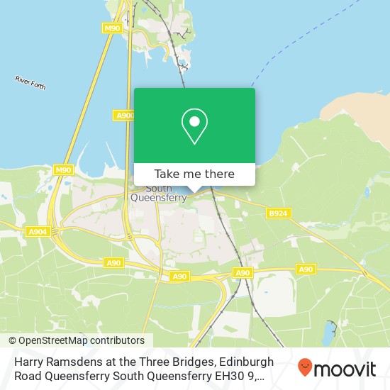 Harry Ramsdens at the Three Bridges, Edinburgh Road Queensferry South Queensferry EH30 9 map