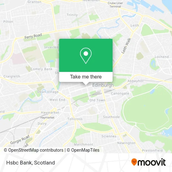 Hsbc Bank map