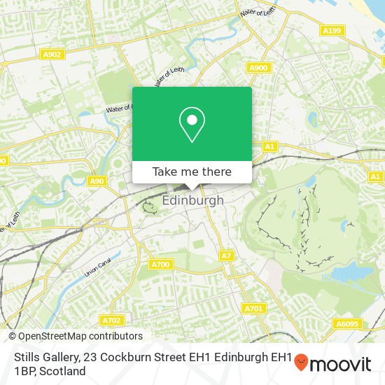 Stills Gallery, 23 Cockburn Street EH1 Edinburgh EH1 1BP map