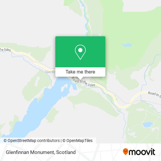 Glenfinnan Monument map