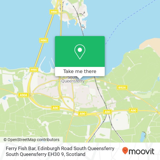 Ferry Fish Bar, Edinburgh Road South Queensferry South Queensferry EH30 9 map
