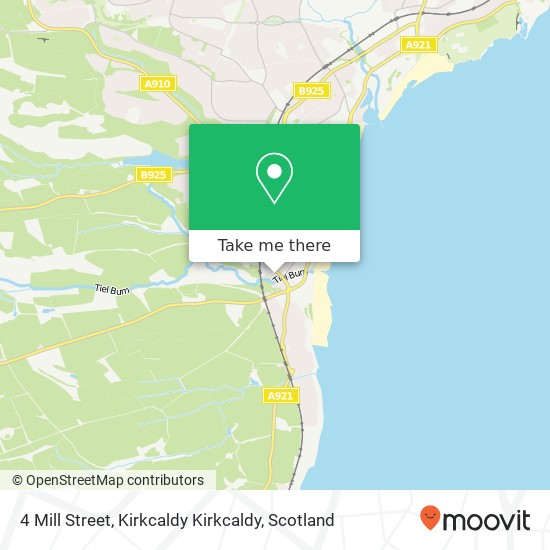 4 Mill Street, Kirkcaldy Kirkcaldy map