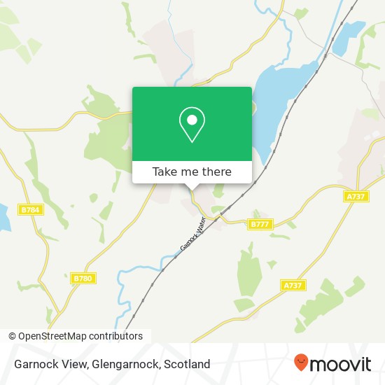 Garnock View, Glengarnock map