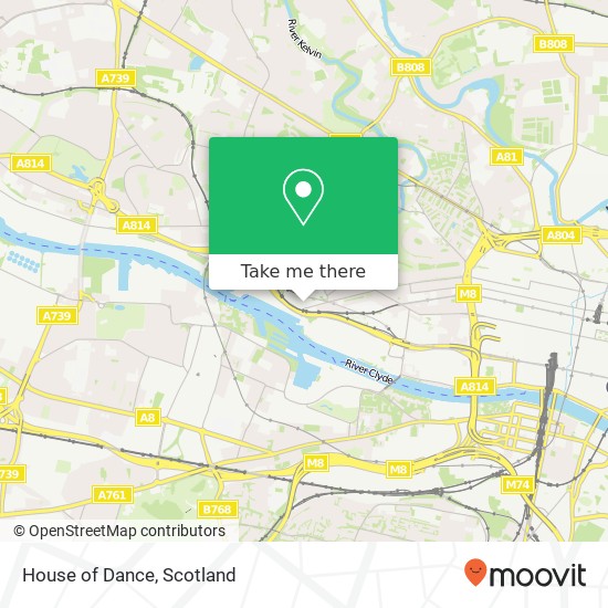 House of Dance map