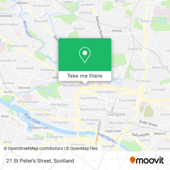 21 St Peter's Street map