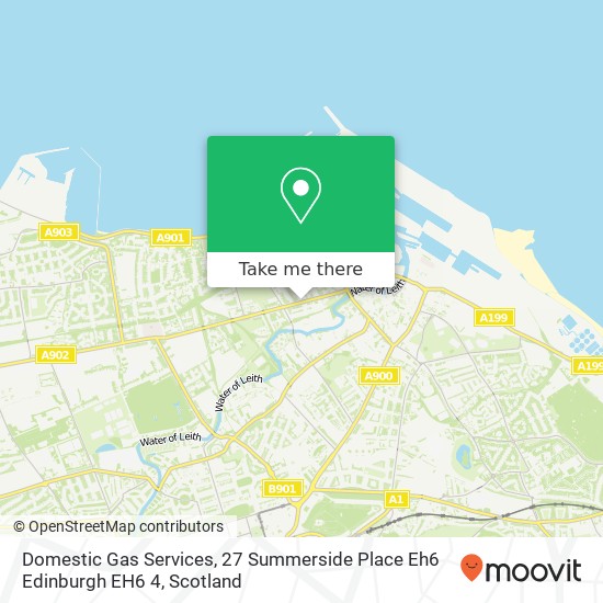 Domestic Gas Services, 27 Summerside Place Eh6 Edinburgh EH6 4 map