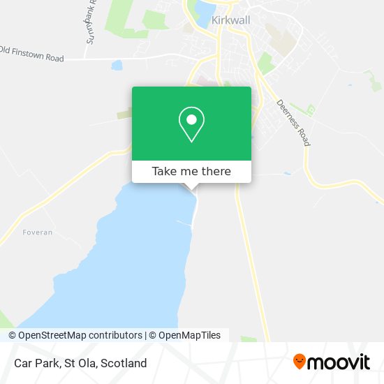 Car Park, St Ola map