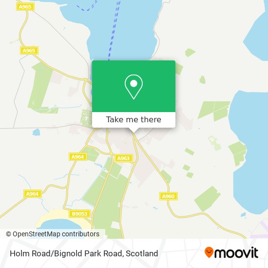 Holm Road/Bignold Park Road map