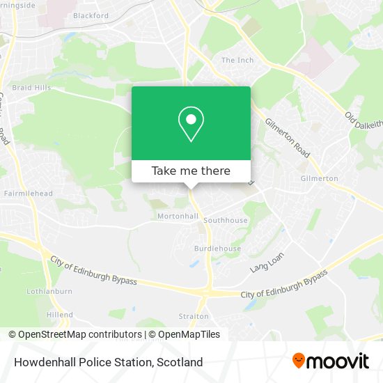 Howdenhall Police Station map