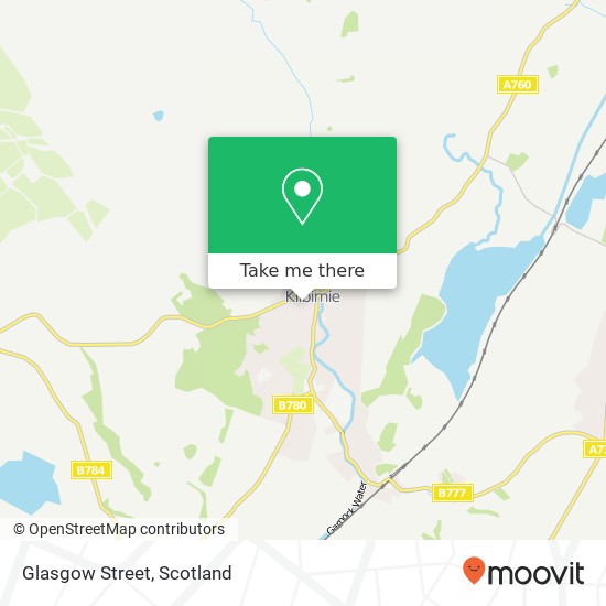 Glasgow Street, Glasgow Street Kilbirnie Kilbirnie KA25 7 map