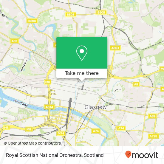Royal Scottish National Orchestra map