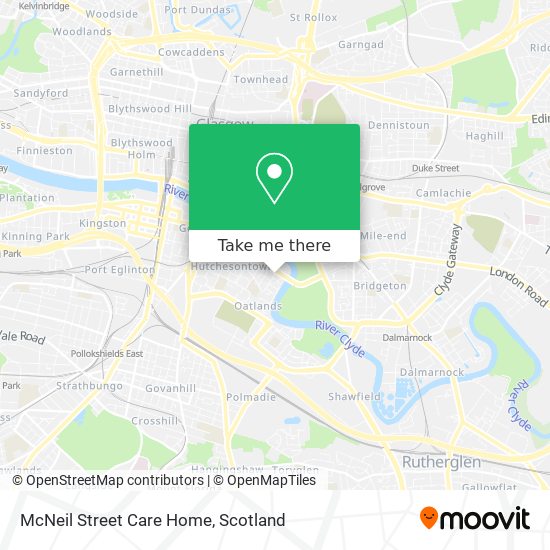 McNeil Street Care Home map