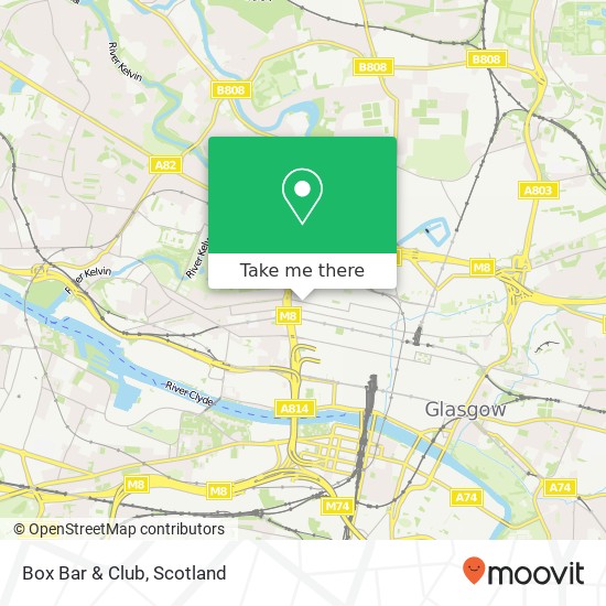 Box Bar & Club map