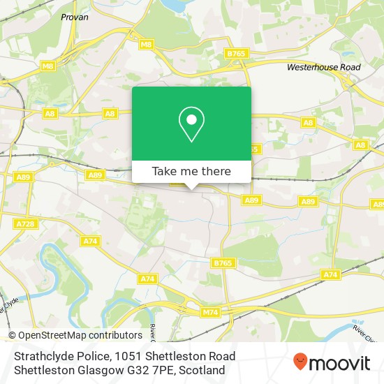Strathclyde Police, 1051 Shettleston Road Shettleston Glasgow G32 7PE map