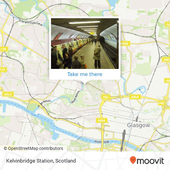 Kelvinbridge Station, South Woodside Road Glasgow Glasgow G4 9 map