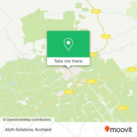 Alyth Solutions map