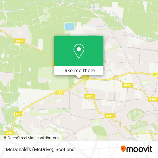 McDonald's (McDrive) map