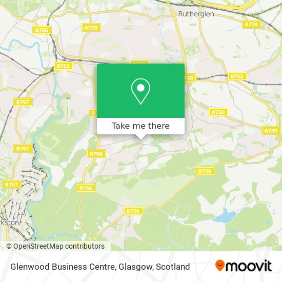 Glenwood Business Centre, Glasgow map