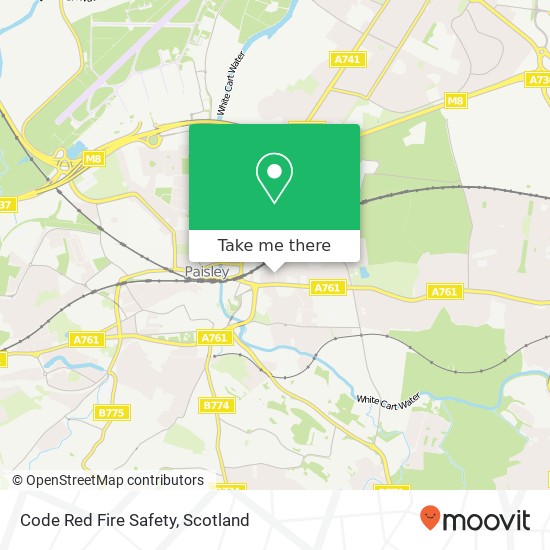 Code Red Fire Safety map