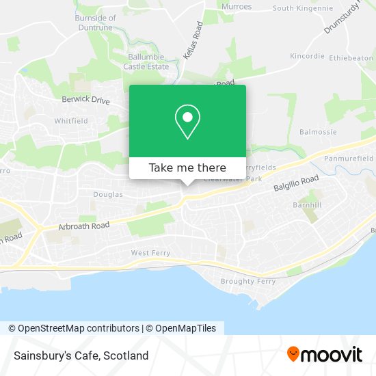 Sainsbury's Cafe map