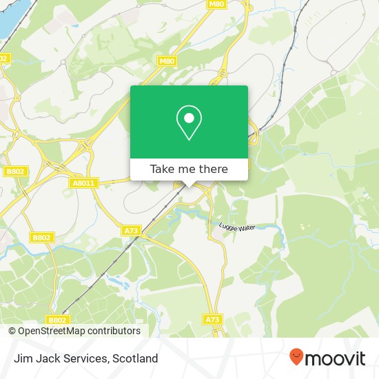 Jim Jack Services, Tannoch Place Cumbernauld Glasgow G67 2XN map