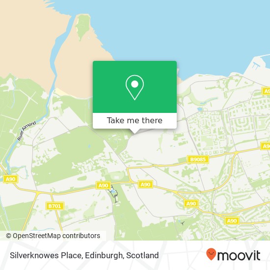 Silverknowes Place, Edinburgh map