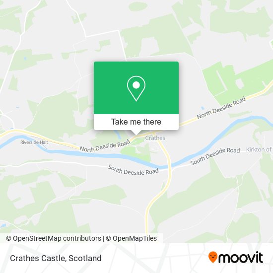 Crathes Castle map