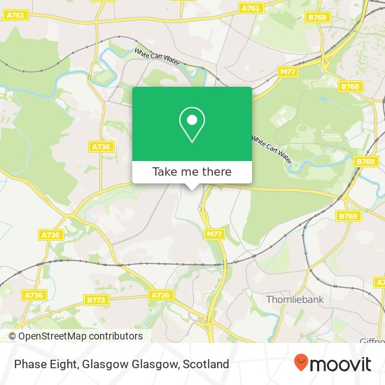 Phase Eight, Glasgow Glasgow map