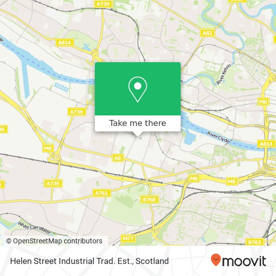 Helen Street Industrial Trad. Est. map