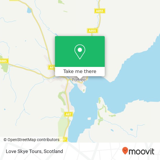 Love Skye Tours map