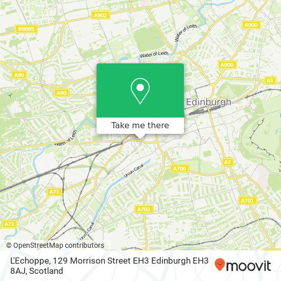L'Echoppe, 129 Morrison Street EH3 Edinburgh EH3 8AJ map