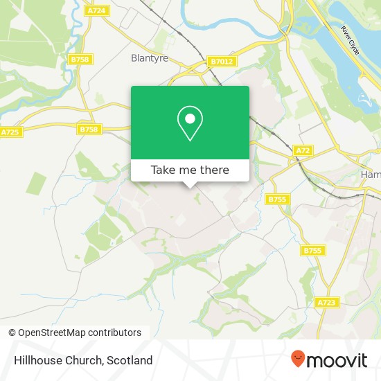 Hillhouse Church map