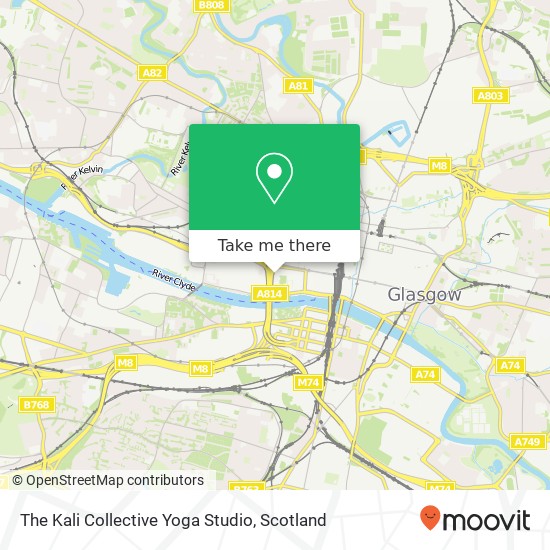 The Kali Collective Yoga Studio map