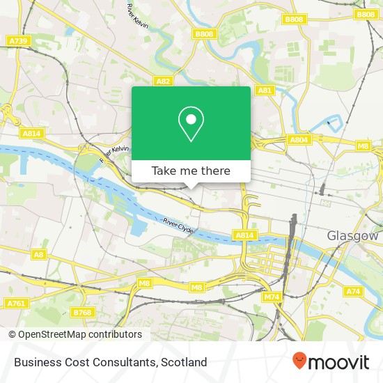 Business Cost Consultants map