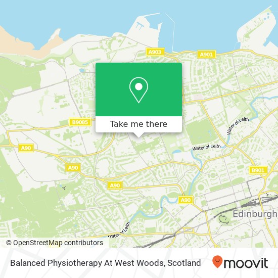 Balanced Physiotherapy At West Woods map