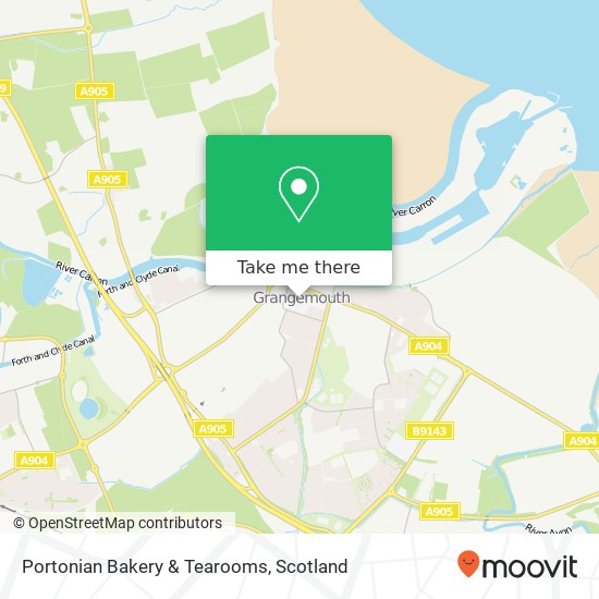 Portonian Bakery & Tearooms map