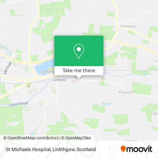 St Michaels Hospital, Linlithgow map