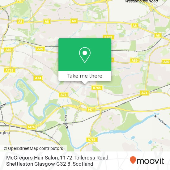 McGregors Hair Salon, 1172 Tollcross Road Shettleston Glasgow G32 8 map