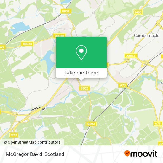 McGregor David map