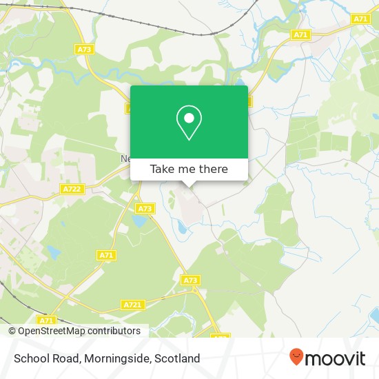 School Road, Morningside map